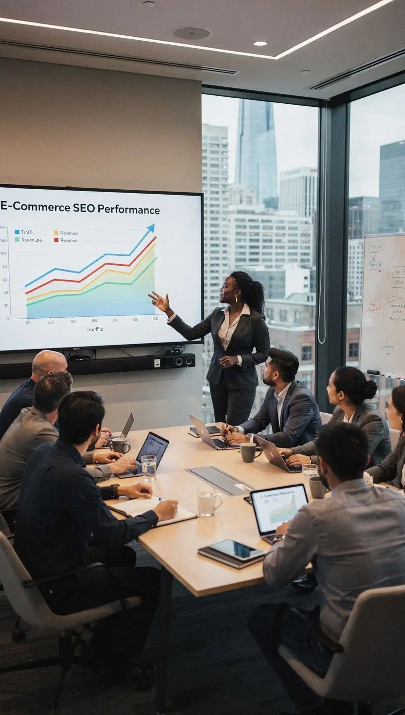 Future technologies shaping e-commerce SEO strategies.